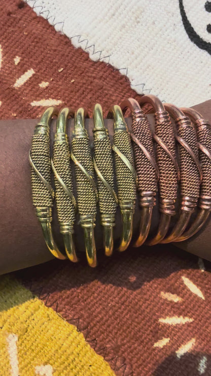 Copper or Brass Bangle
